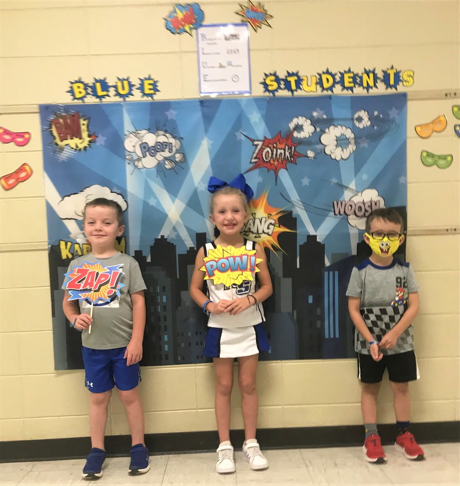 First K-2 BLUE Students Recognized for the Year
