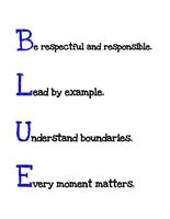 BLUE Students for September 14-18, 2020