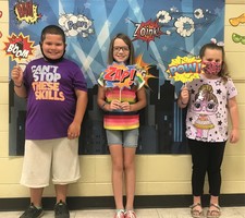 First 3rd-6th BLUE Students Recognized for the Year